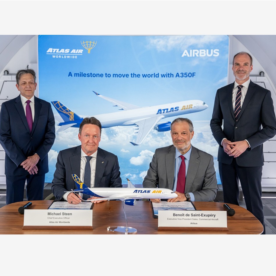 Atlas Air Places Major A350F Order