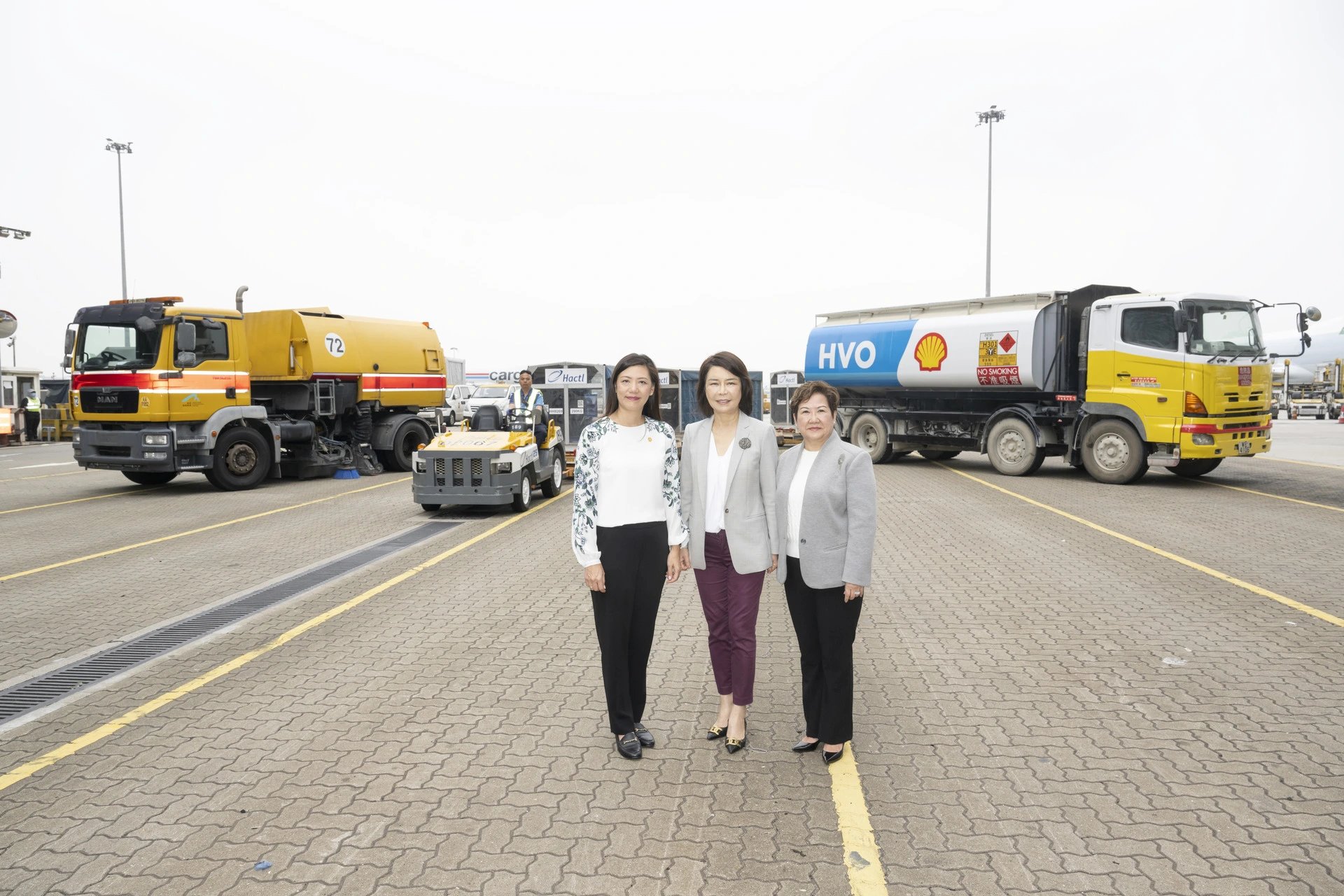 HKIA Use Renewable Diesel for Ground Support Equipment